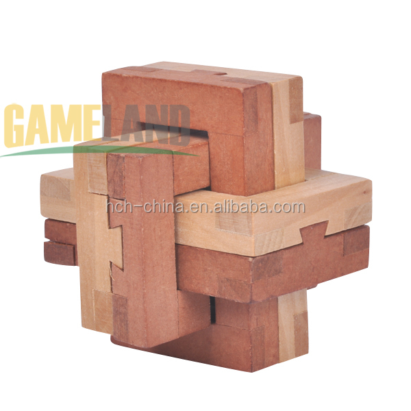 脳のトレーニングゲーム大人ロックインテリジェント木製パズルゲーム木製パズル問屋・仕入れ・卸・卸売り