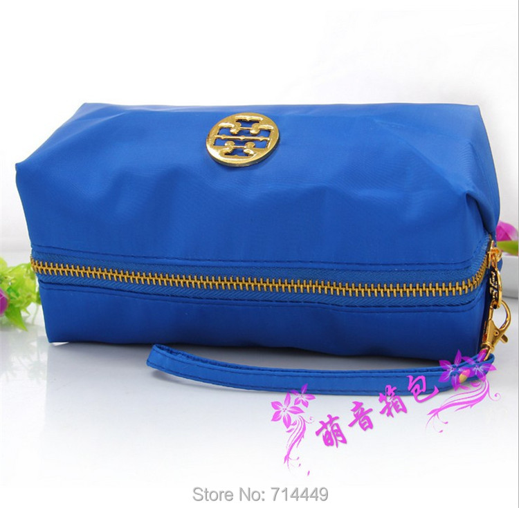 Wholesale Cotton Portable Makeup Bag Large Capacity 10pcs Cosmetic