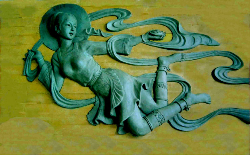 女性の彫刻壁レリーフを彫刻中国のサプライヤー問屋・仕入れ・卸・卸売り