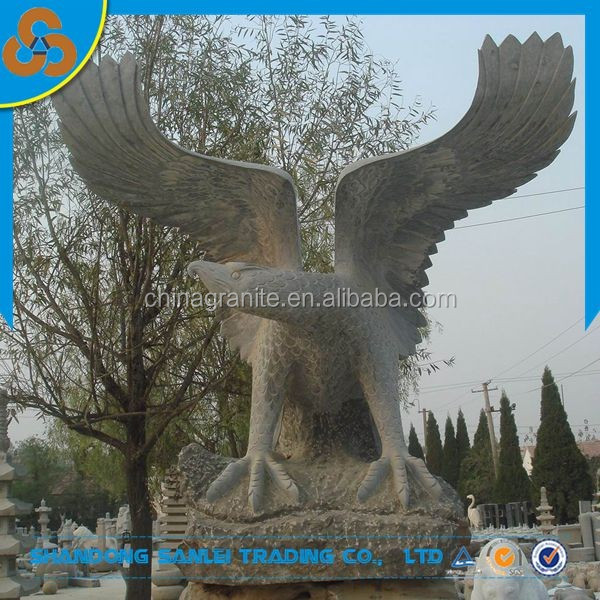 limestone eagle sculpture