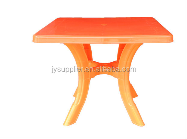 プラスチック製のテーブルと取り外し可能な脚、 正方形のプラスチック折り畳み式のテーブル仕入れ・メーカー・工場