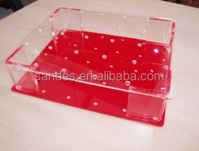 Simple Design Handmade Pure White Acrylic Lollipop Display Rack
