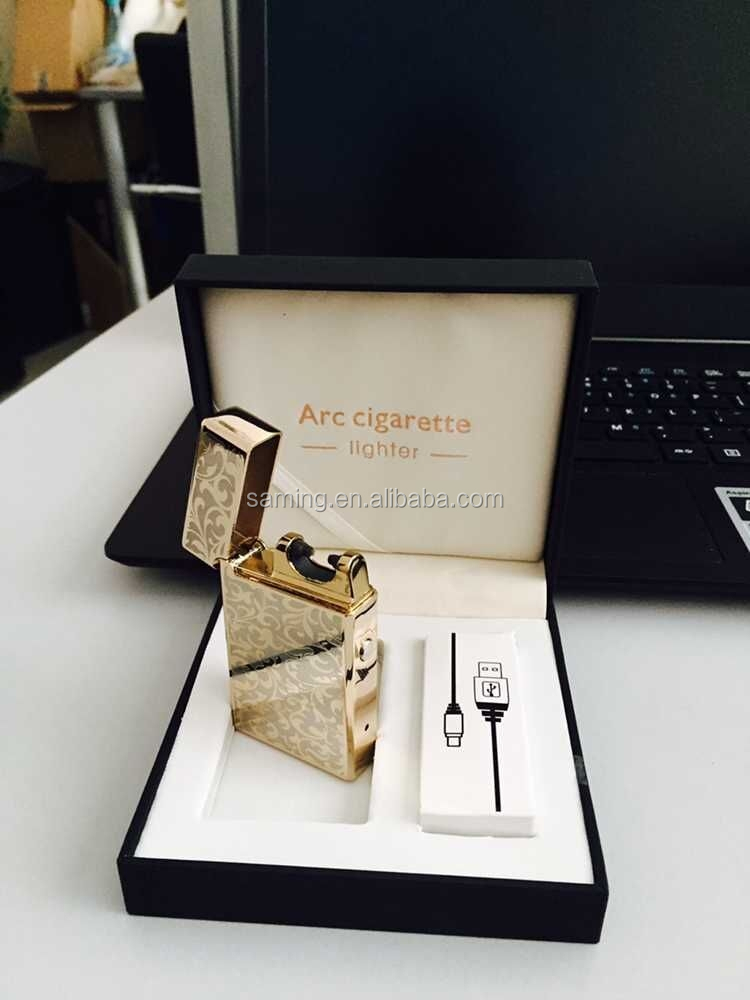 usb rechargeable electronic arc cigarette lighter