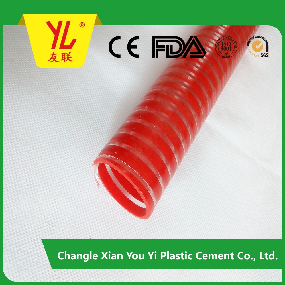 5/8"-6" standard flexible pvc helix industrial suction pipe/hose