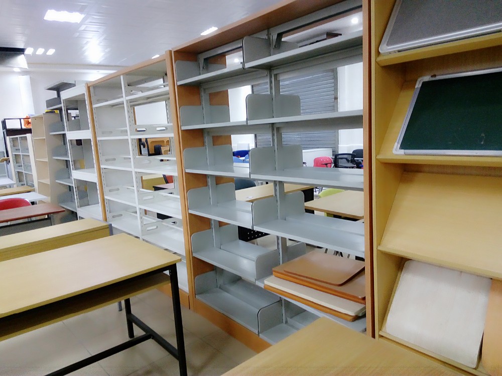 学校用家具ダブルフェイススチール製本棚/本棚仕入れ・メーカー・工場