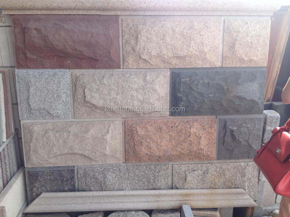 Natural Granite Wall Mushroom Stone 
