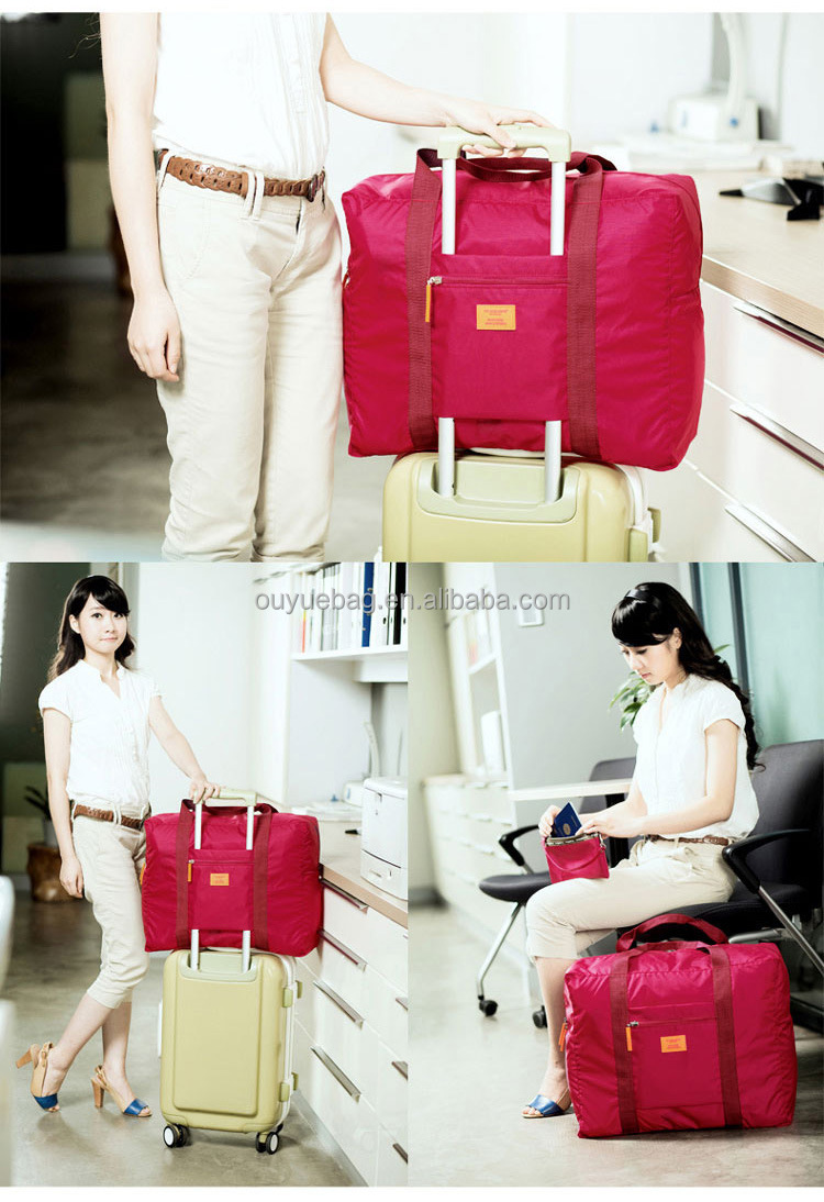 韓国旅行防水ナイロントラベルバッグ袋にオスの女性用の服仕入れ・メーカー・工場