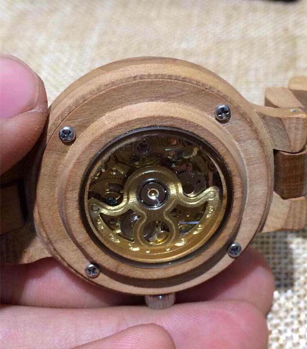 new wood watches, new design wooden watch, mechanical wooden watch