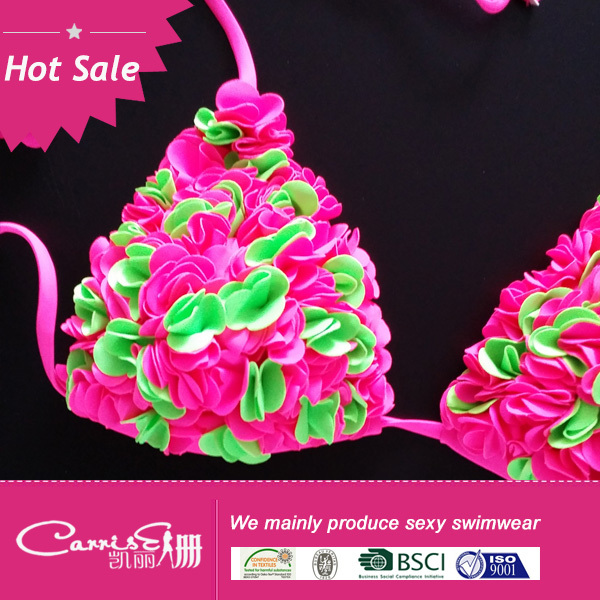 2014 Wholesale latest hot sale Halter Bikini girl