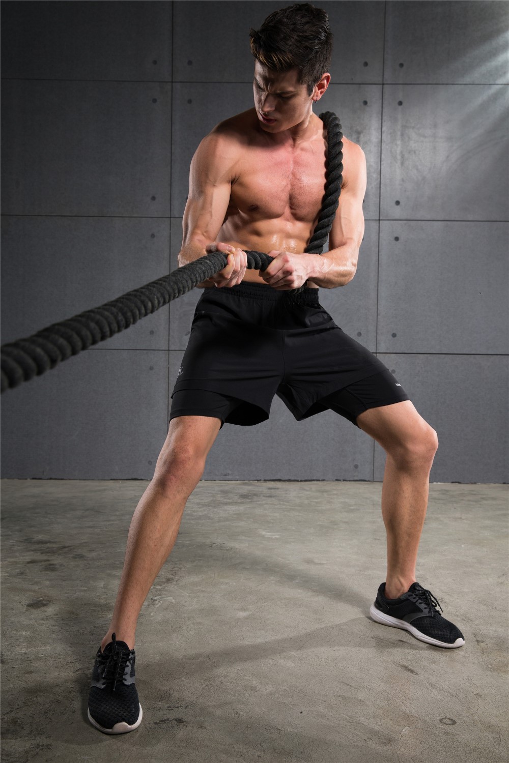 4ウェイストレッチクロスフィット男性ショーツブランド製品ランニング軽量ドライフィット仕入れ・メーカー・工場