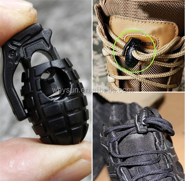 Lace Paracord Clamp, Lace Buckle Stopper