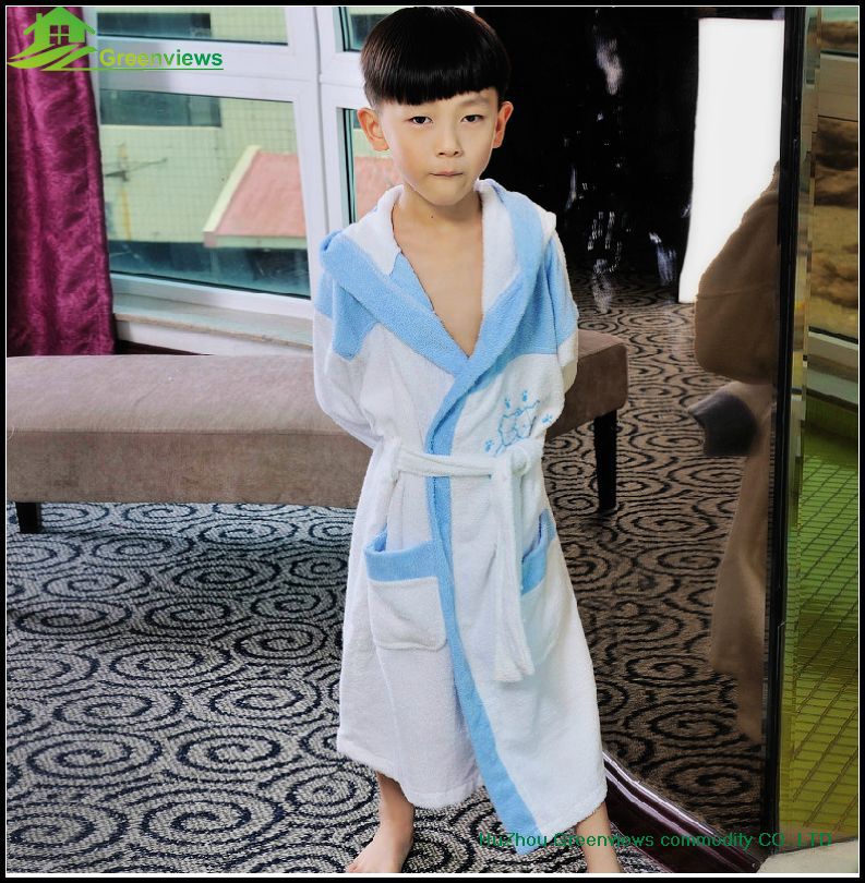 コットン子供浴衣でフード綿入浴スーツフード付き子供パジャマフード付きバスローブ仕入れ・メーカー・工場