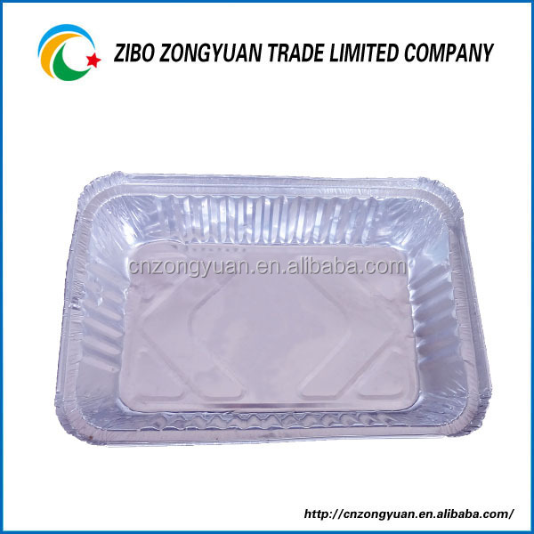 10"*5 7/8"*2 7/8" 1500ml Disposable Food Aluminum Foil Container
