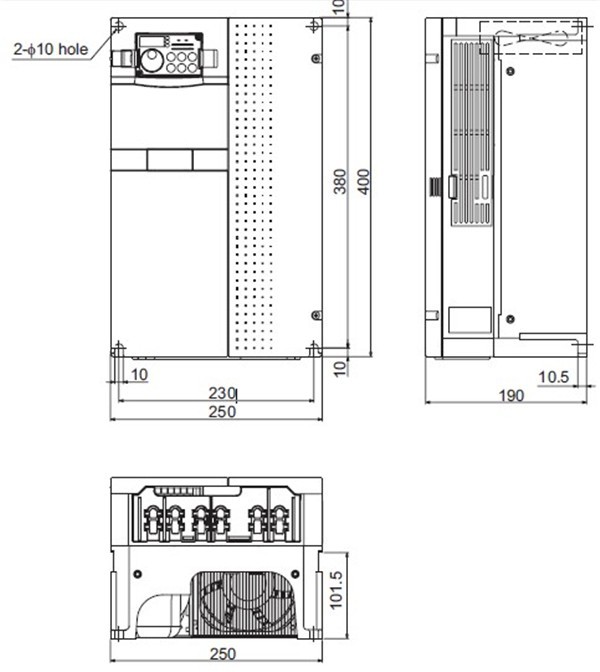 FR-A720-15K Dimensions