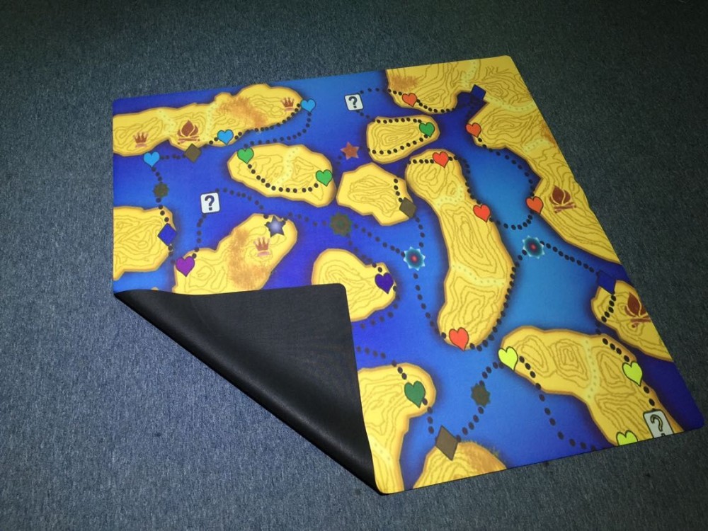 The Custom Natural Rubber 6'x4' Softtextile Play Mat,Wargame Battle Mat