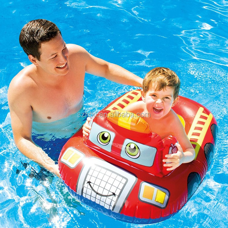 Sturdy Kids Pool Float Shark Shaped Inflatable