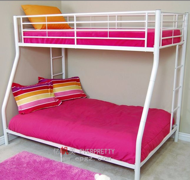 SF-03R-White color metal bed frame