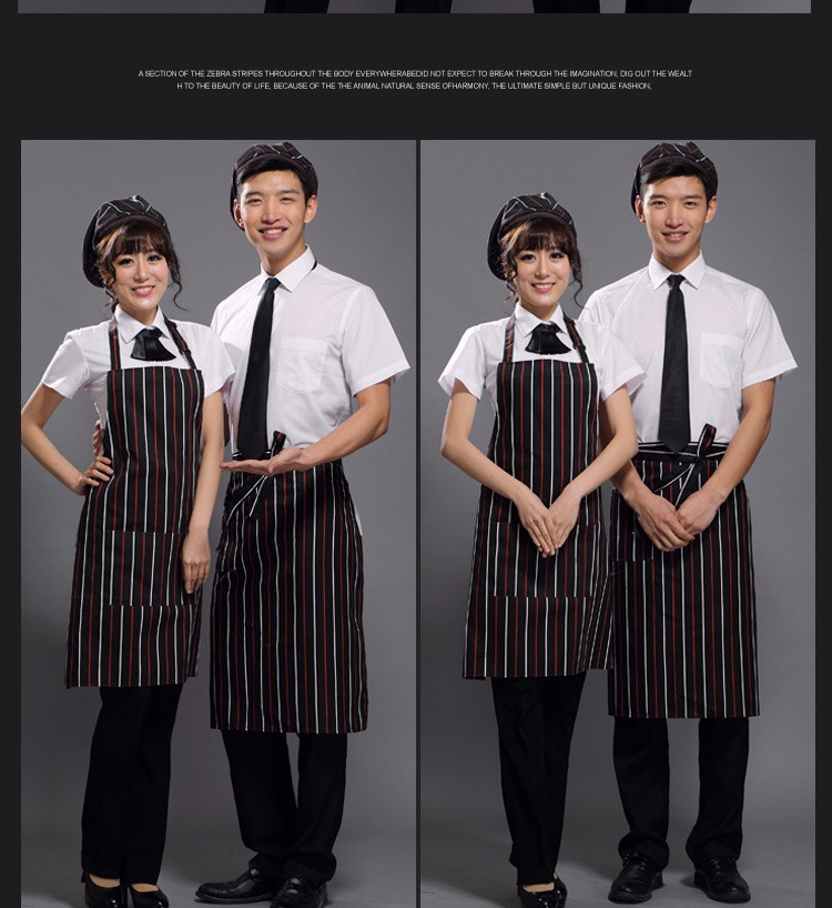 プリントよだれかけエプロン付きカスタムロゴ用レストランやバーとコーヒーとピザショップ仕入れ・メーカー・工場