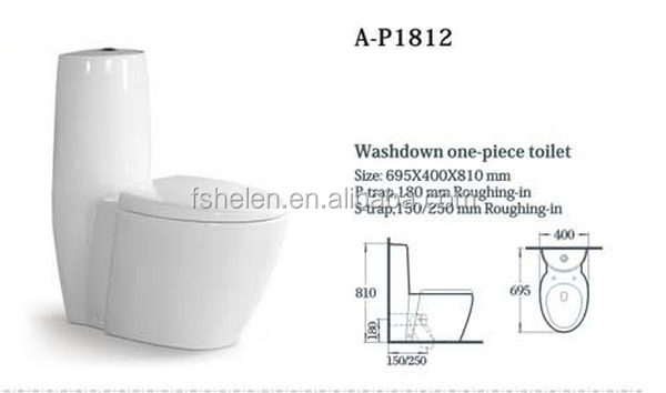 ポータブルクローゼットフロアスタンディングバスルーム洗面ボウル丸closingtoileta-p1812ソフトのシートトイレ中国仕入れ・メーカー・工場