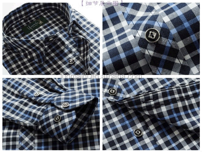 男性ブランドフォーマルシャツ/2014年man100%新しいスタイルドレスシャツ/古典的なコントラストの襟付きシャツスタンド問屋・仕入れ・卸・卸売り