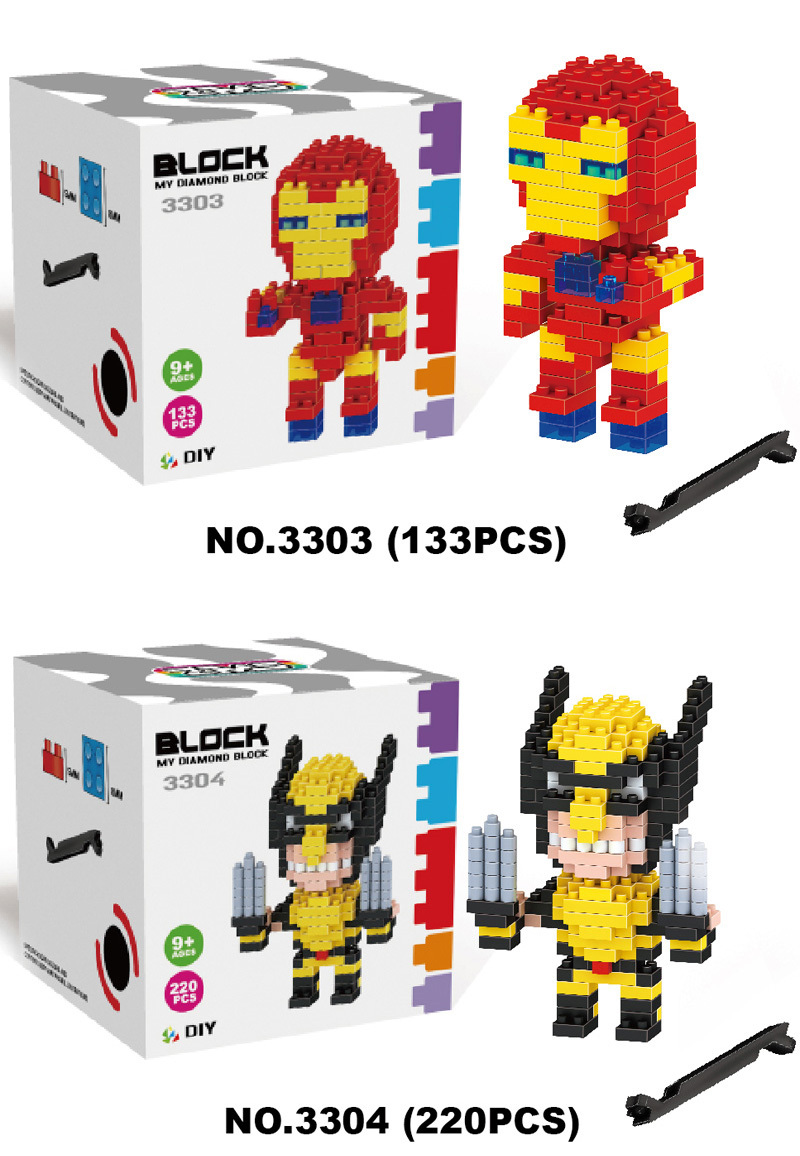 mini block figures