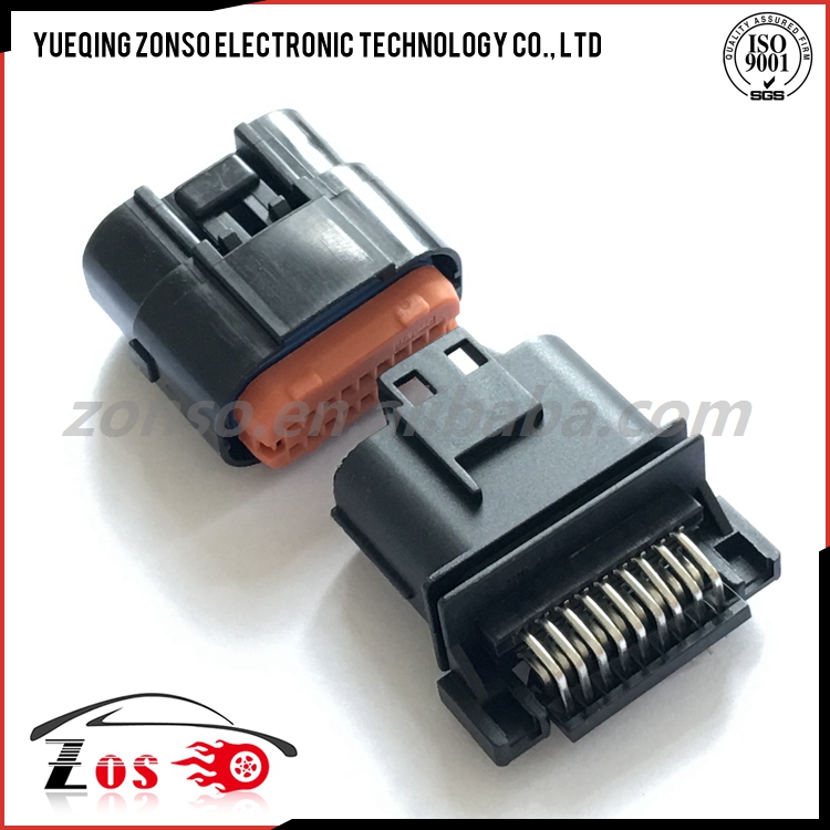 18PIN JAE ECU male female ecu pin connector, View ecu pin connector