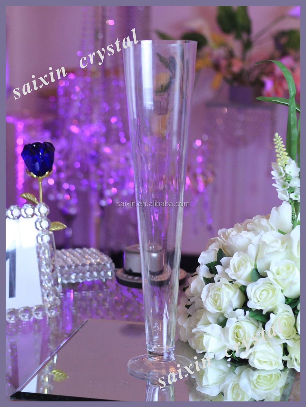 Chear Event Decor Unique Cone Shape Vases Zt 222 View Event Decor