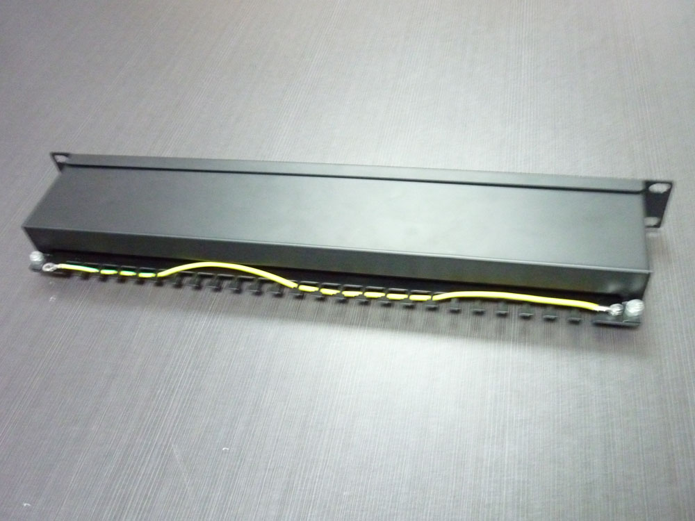 1u 24 ポート ブラック cat5e stp パッチ パネル仕入れ・メーカー・工場