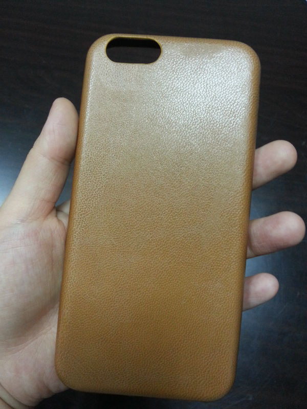 Puレザーコーティングに触れるファクトリーカスタムソフトtpuの皮カバーケースiphone用6/6plus仕入れ・メーカー・工場