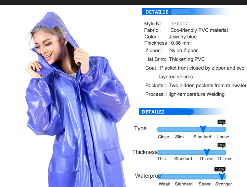 Korean Raincoat size 