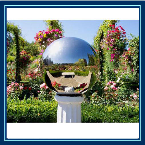 地球儀を眺めミラーボール、 ボールを見つめステンレス鋼、 ステンレス鋼201中空ボールの彫刻問屋・仕入れ・卸・卸売り
