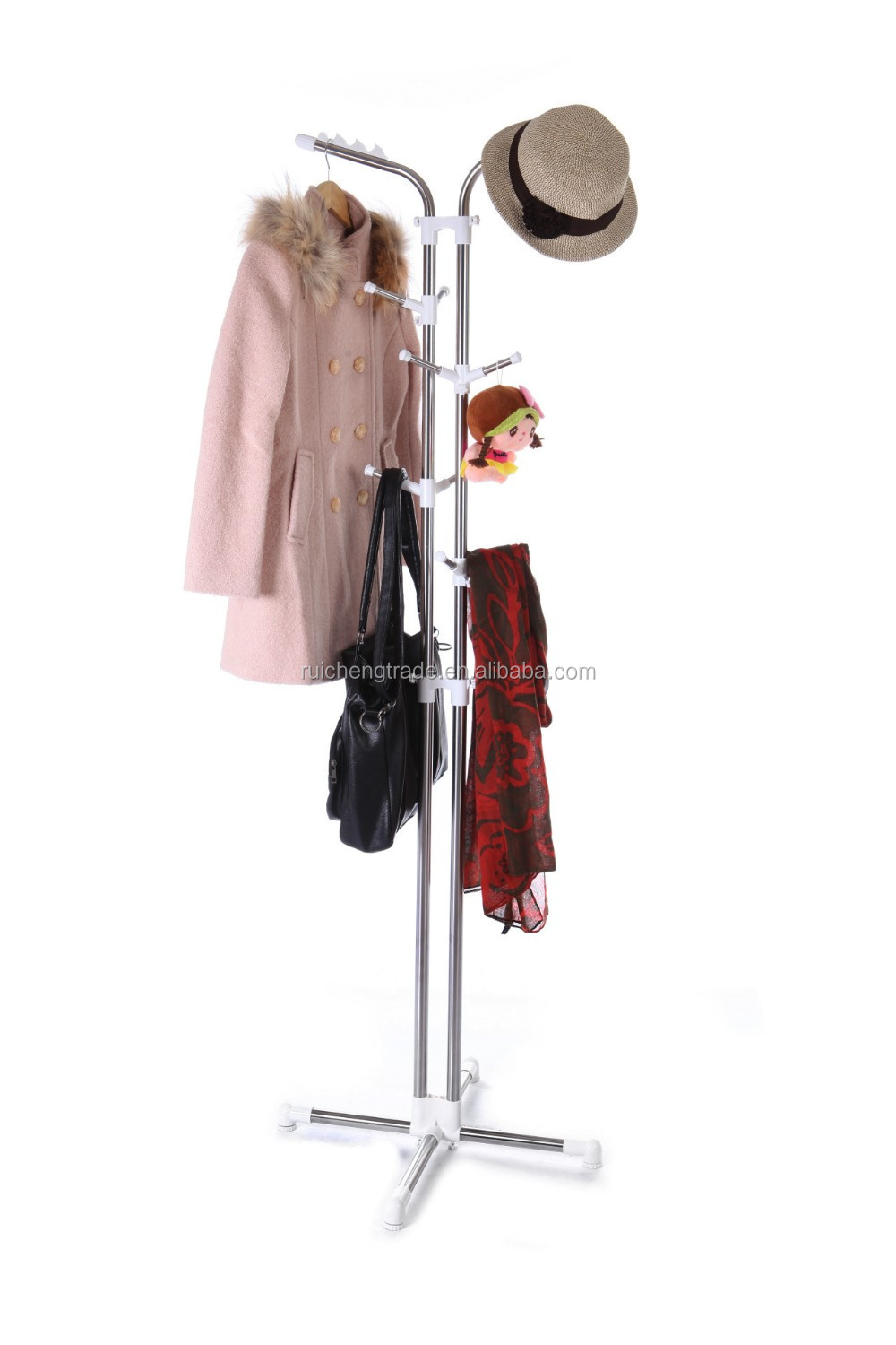 高品質ステンレス鋼洋服ラックコートハンガー仕入れ・メーカー・工場