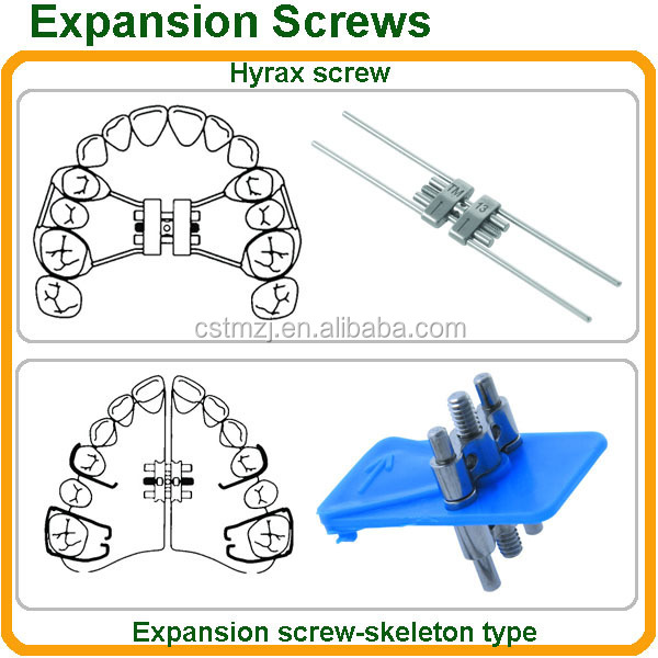 expension,hurtful made in china dental equipment expension screw orthodontic mini