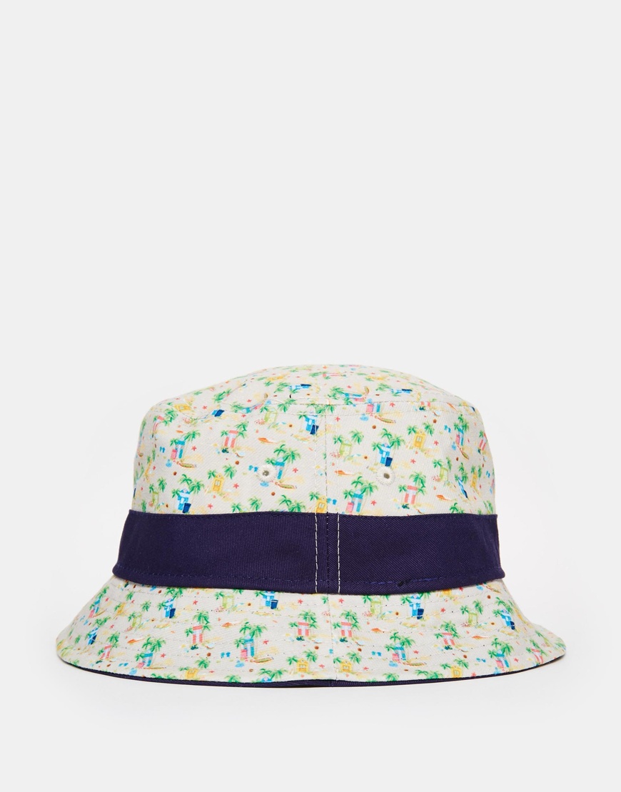 ファッショナブルなビーチ2015ツーリング帽子熱い販売のバケツの帽子を印刷仕入れ・メーカー・工場