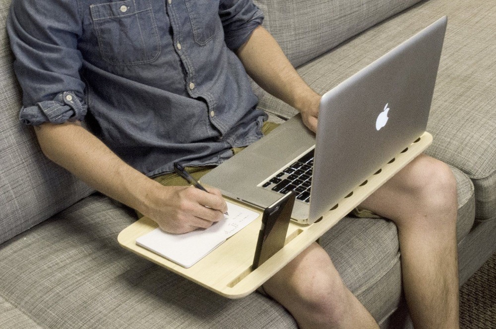 竹製の移動式プレミアムlapdesk( 用に仕入れ・メーカー・工場