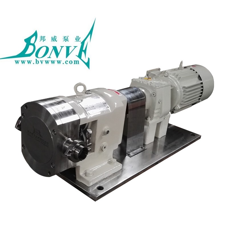 Sanitary Vegetable Oil Transfer Pump And Cooking Oil Rotary Lobe Pump