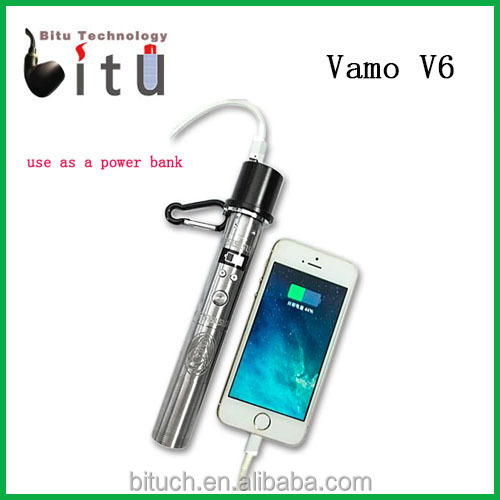 2014 New Arrival Vamo V6 3-20W , 2014 New Mod, Vamo V6 With Power Bank Feature 18350 18650 vamo v6 mod