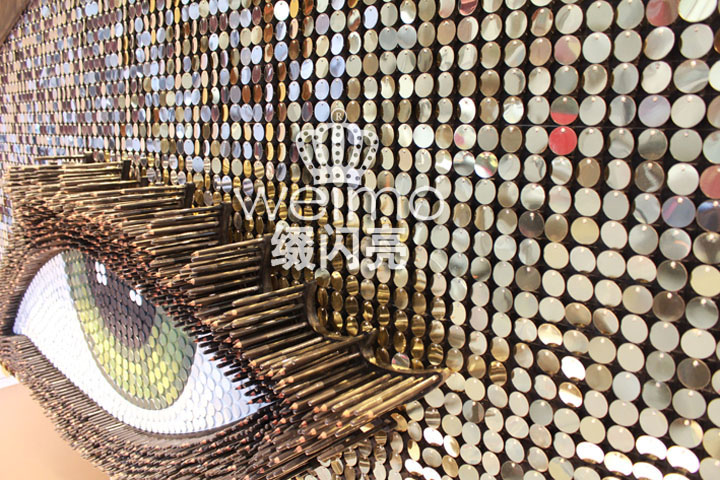 2014年スパンコールpvc壁のパネルの装飾の装飾のための製品問屋・仕入れ・卸・卸売り