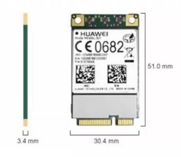 最新エッジ/umtshuawei社me909u-5214gワイヤレスミニ- pci-e無線lanカード仕入れ・メーカー・工場