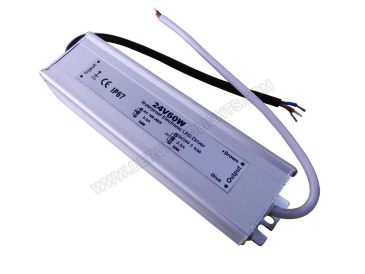 アルミ防水ip67 ledライトアダプタ24ボルト60ワット仕入れ・メーカー・工場