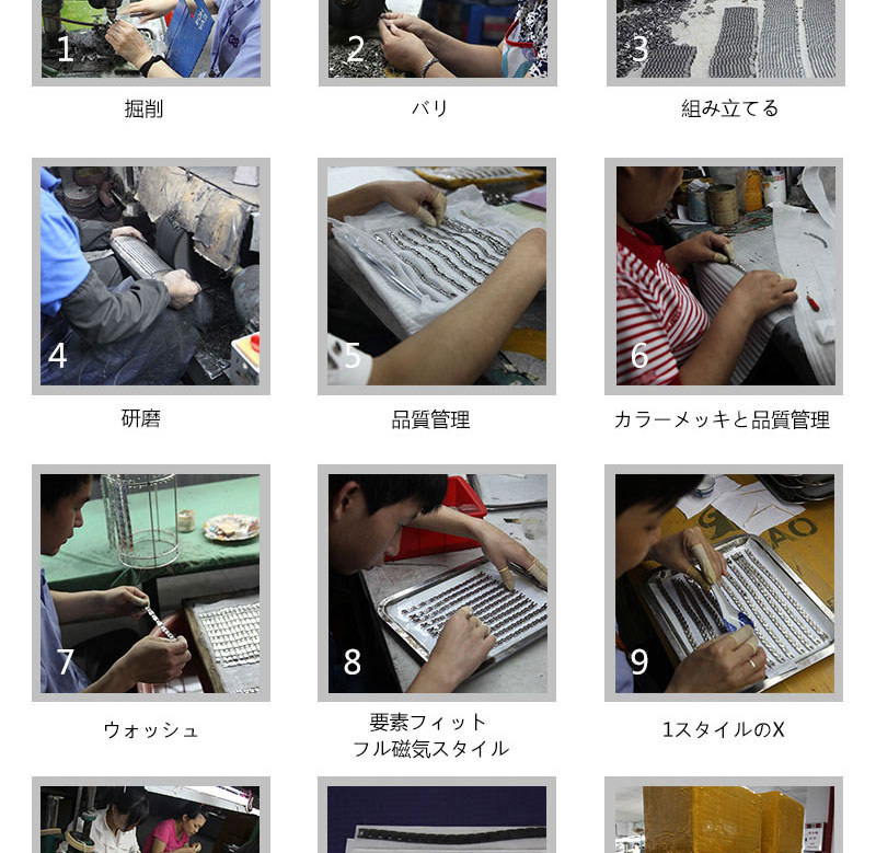 インポートされた企業コスチュームジュエリーブレスレット穴トーンのブレスレット問屋・仕入れ・卸・卸売り
