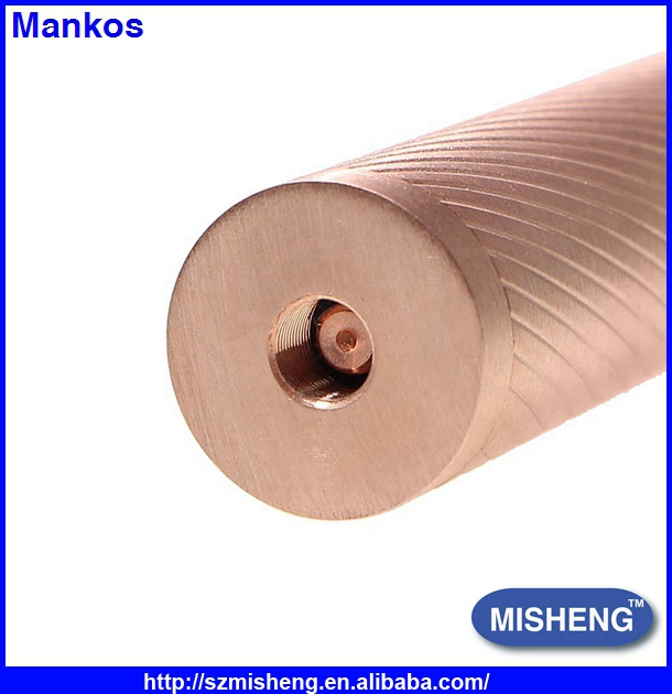 2014 Latest mechanical mod hottest vape mod wholesale ss mankos mod