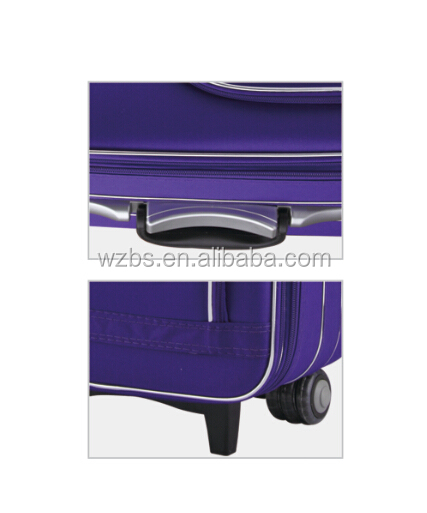 新しいデザインbs68332015山東シルクポリエステルトロリーバッグ外側のトロリーケーススーツケース旅行用バッグ仕入れ・メーカー・工場