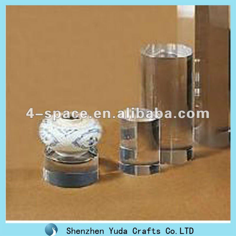 Acrylic /plexiglass Clear Solid Cylinder Pedestal/acrylic Display Stand