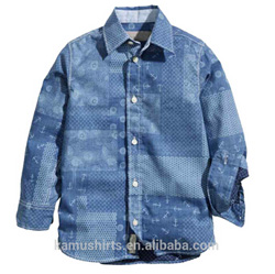 子供の暖かいシャツ子供中国工場服飾秋冬物子供子供の防寒シャツシャツ仕入れ・メーカー・工場
