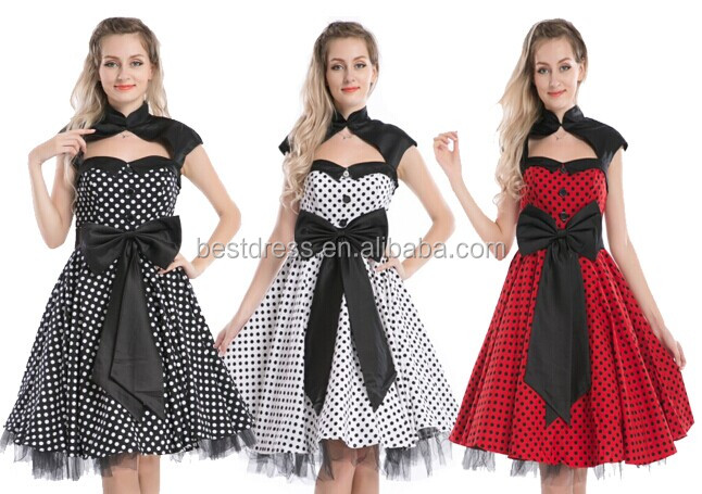 最も安いbestdress2014年熱い販売の新しいスイングピンナップはゴスヴィンテージレトロなドレス問屋・仕入れ・卸・卸売り