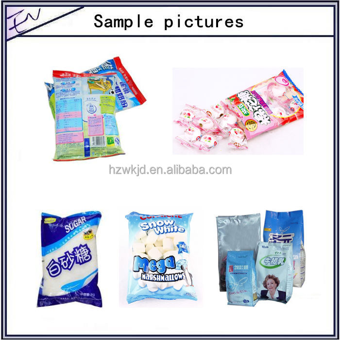 Automatic form fill seal saffron pouch packing machine