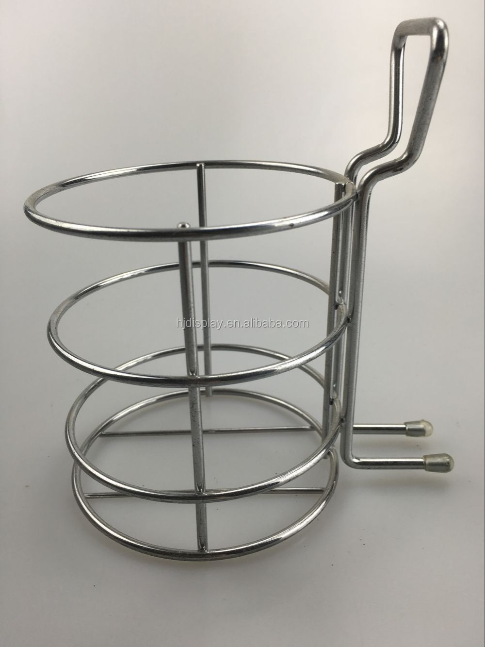 domestic creative decoration metal wire cruve handle rack qutation sample