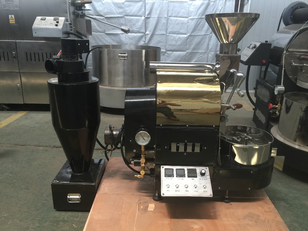 中国河南製造1キログラムlpg/ガス/電動卓上コーヒー焙煎機/1キログラムコーヒー/ココアロースター機仕入れ・メーカー・工場