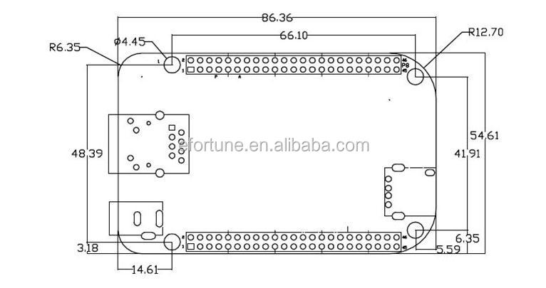 Tibeaglebonebb黒いam3358cortex-a8開発bb- 黒rev。 πcバナナよりも良い問屋・仕入れ・卸・卸売り